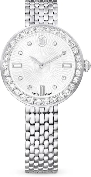 Swarovski Certa Crystal Watch, Swiss Made, Rose Gold Tone Finish, Part of The Swiss Made Watches Collection