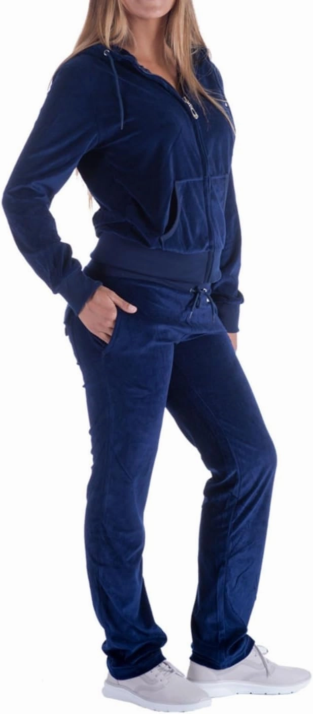 Sweat Suits for Women Set Comfortable Sweat Outfits Workout Suit Zip Velour Hoodie and Jogger Sport Suit
