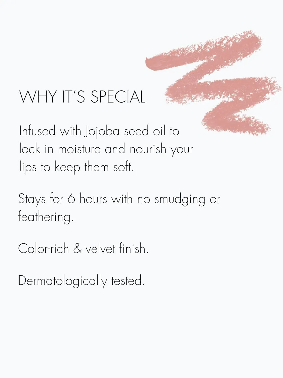Sweed - Lip Liner Pencil | Color-Rich, Smudge   Feathering-Free | Jojoba Seed Oil to Moisturize   Nourish | Vegan, Cruelty-Free, Clean Beauty (Barely There)