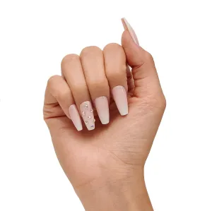 The Nailest - Instant Luxury Acrylic Press-on Nails-Medium Coffin- Pixie Love