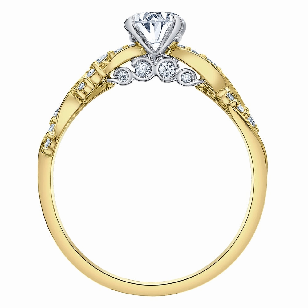 Tides of Love Canadian Oval Diamond Engagement Ring