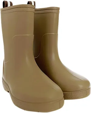 Toddler Slip On Rain Boots Kids Rain Boots Long Rainboots For Boys Girls Easy-On Lightweight Waterproof Mud Rain Boot