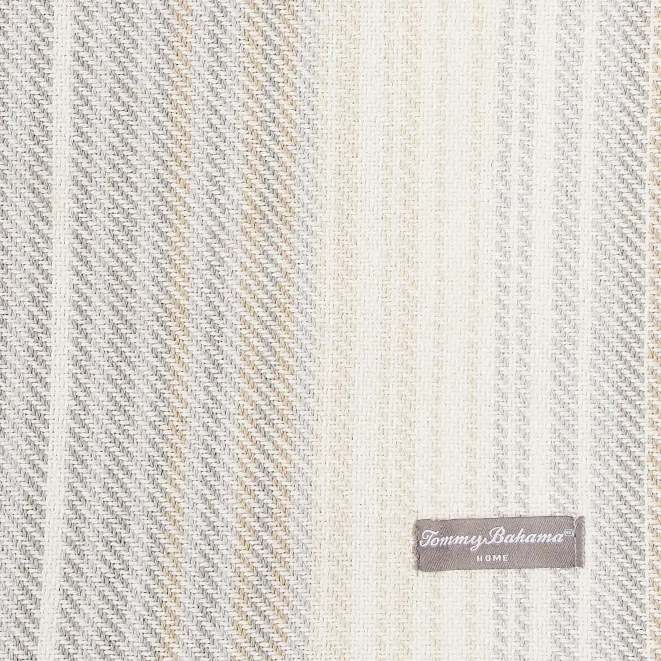Tommy Bahama - Queen Blanket, Soft Cotton Bedding, Coastal Inspired Bedding Essentials (Sandy Shore Beige, Queen)