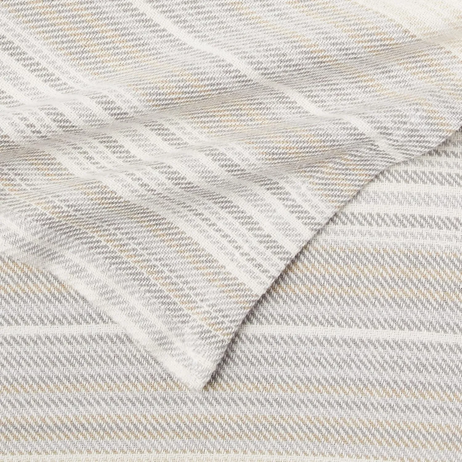 Tommy Bahama - Queen Blanket, Soft Cotton Bedding, Coastal Inspired Bedding Essentials (Sandy Shore Beige, Queen)