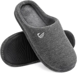 ULTRAIDEAS Men's Comfy Memory Foam Slippers Indoor, House Slippers for Men Non-Slip