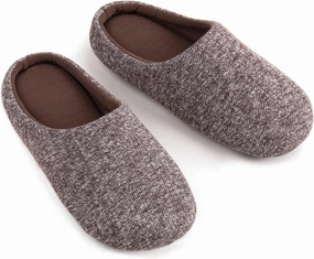 ULTRAIDEAS Men's Comfy Memory Foam Slippers Indoor, House Slippers for Men Non-Slip