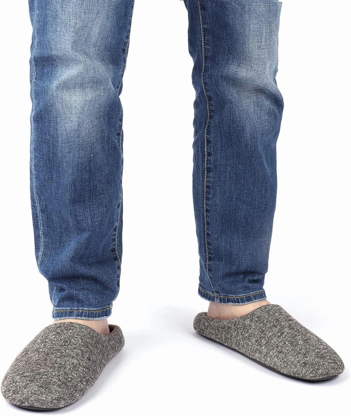 ULTRAIDEAS Men's Comfy Memory Foam Slippers Indoor, House Slippers for Men Non-Slip