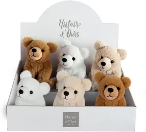 Unbekannt HO2999 Histoire d'ours – Bear Display White, 3 x Brown, 2 x Beige, Mixed Assortment