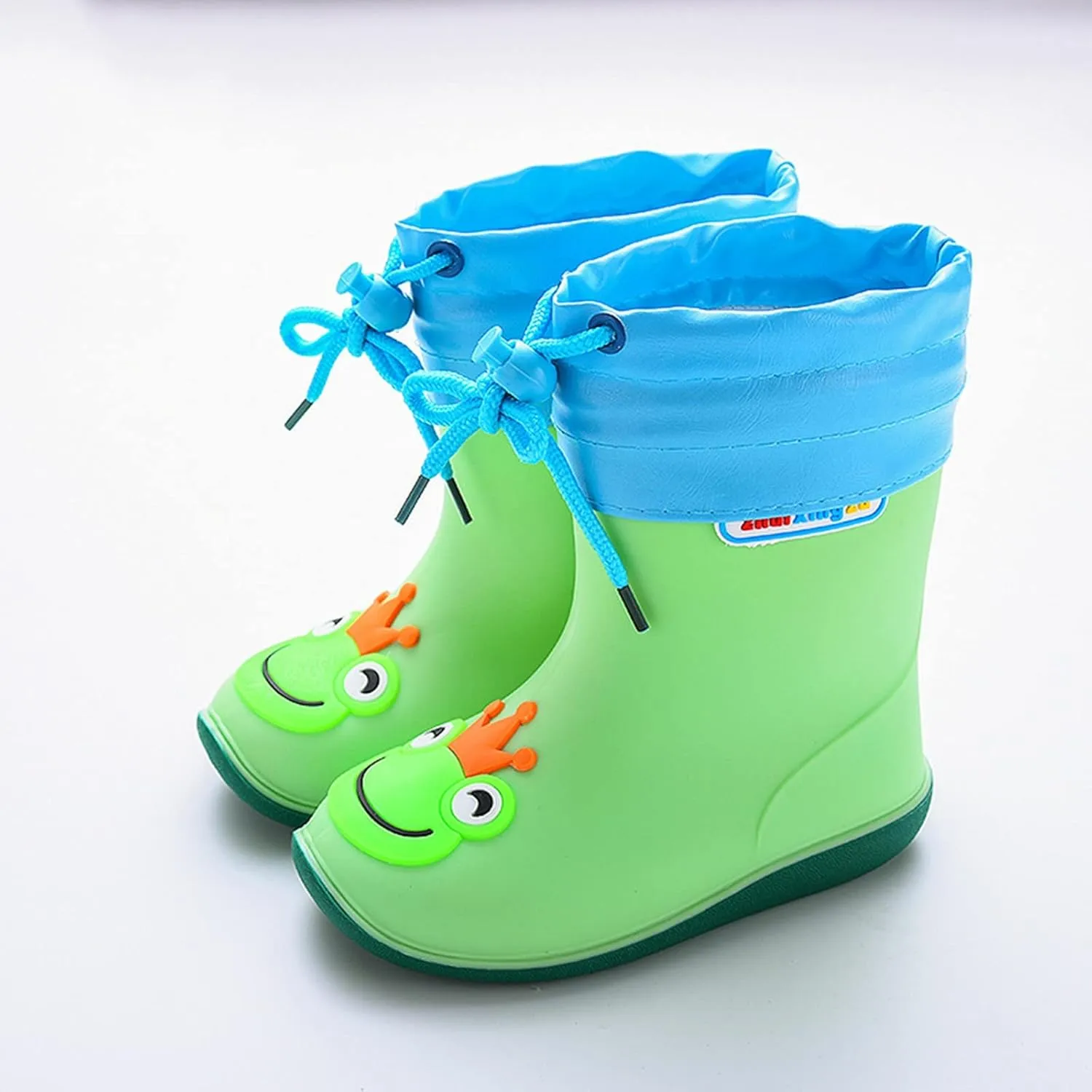Unisex Kids Print Rain Boots Waterproo𝐟 Rubber Rain Shoes Toddler Boys Girls Lightweight Rainboots Kids Rain Boots