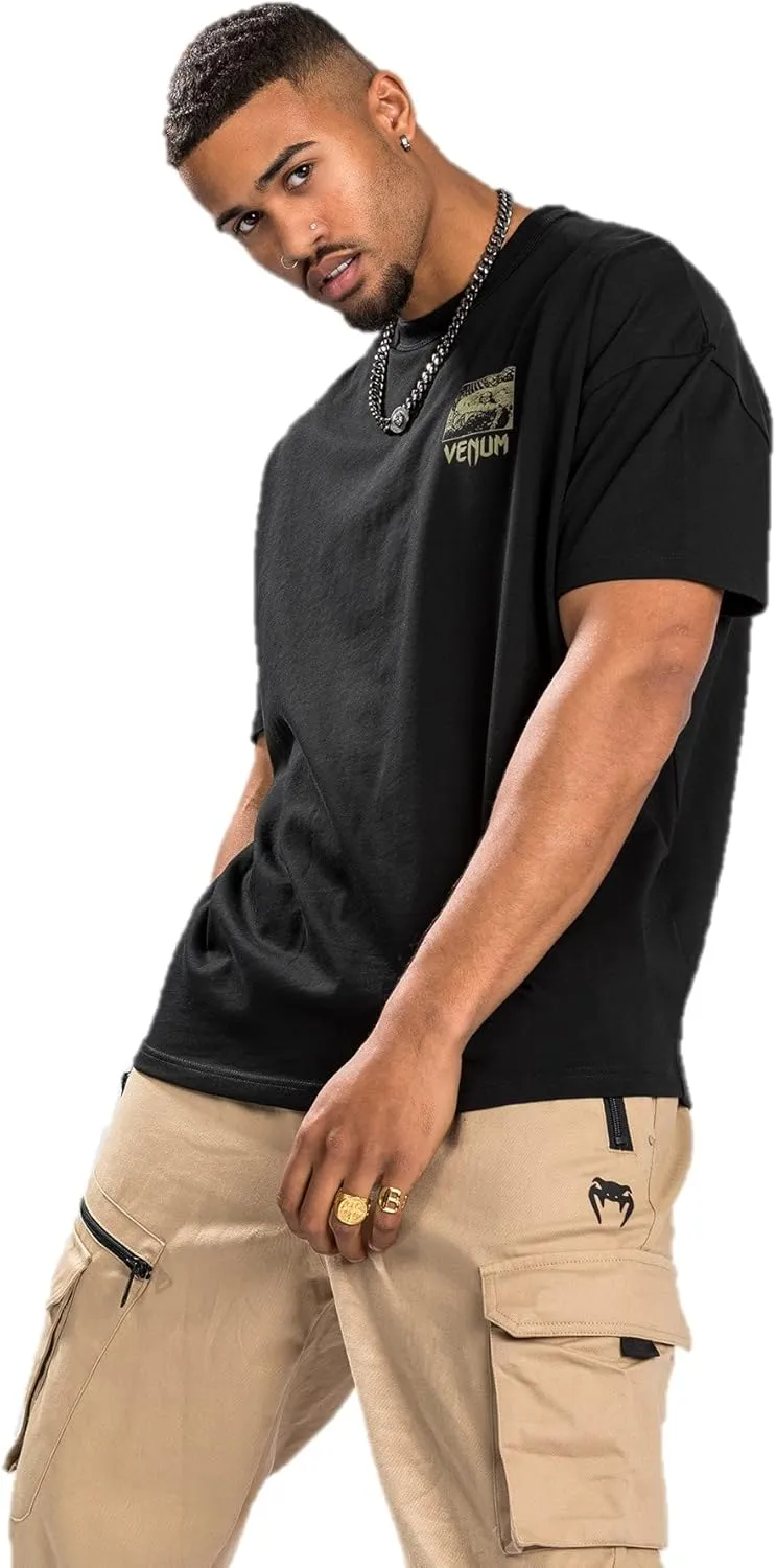 Venum Men's Fangs T-Shirt-Oversize Fit
