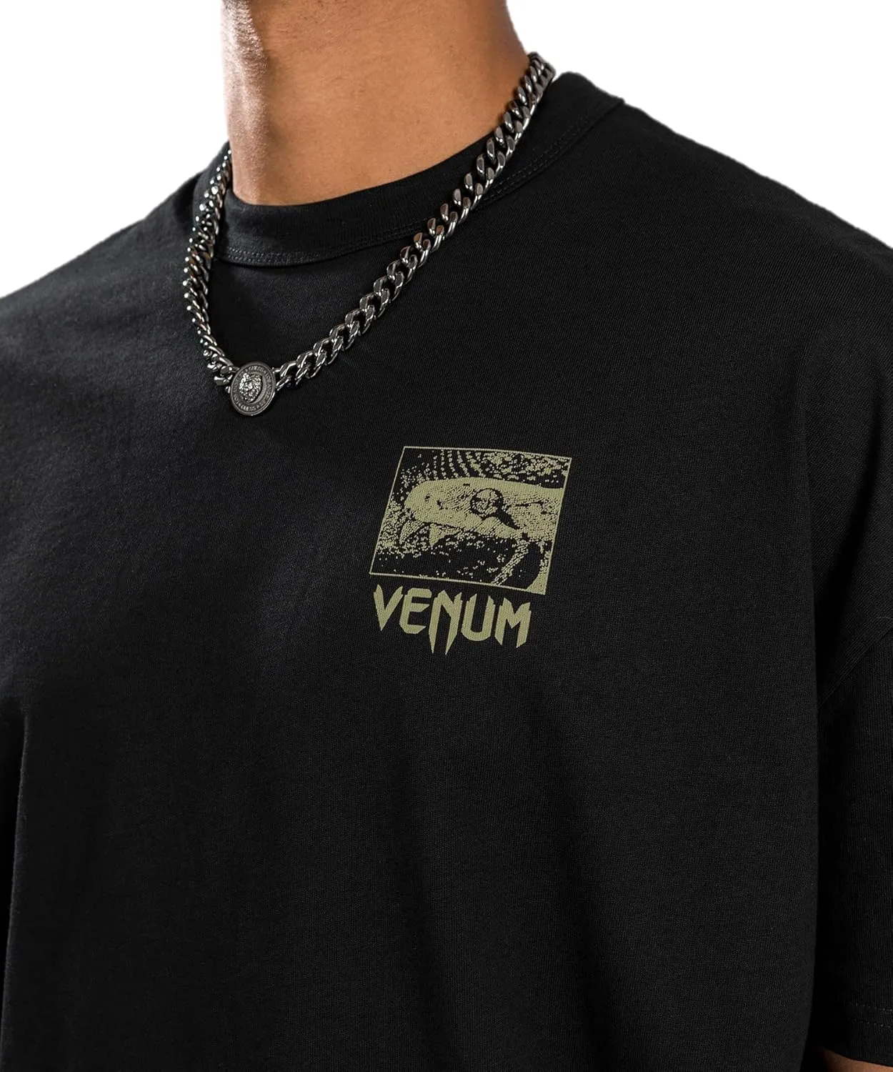 Venum Men's Fangs T-Shirt-Oversize Fit