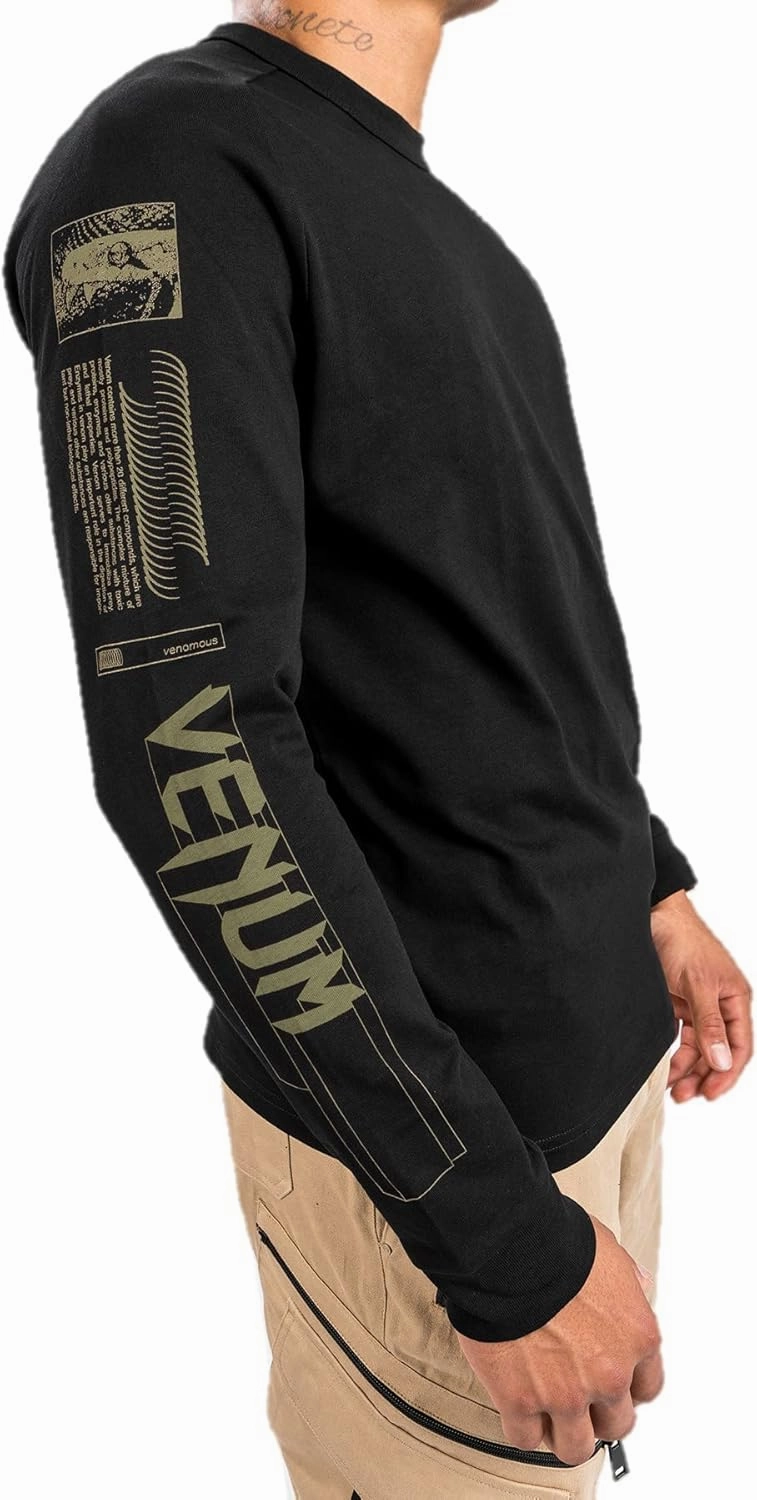 Venum Men's Fangs T-Shirt-Long Sleeves