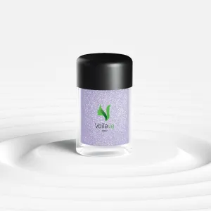 VoilaVe Lilac Glitter – Fine Cosmetic Glitter for Face, Eyes, Lips, Nails & Body – Makeup, Nail Art, Festival, DIY – Long-Lasting, Made in Canada – 5g