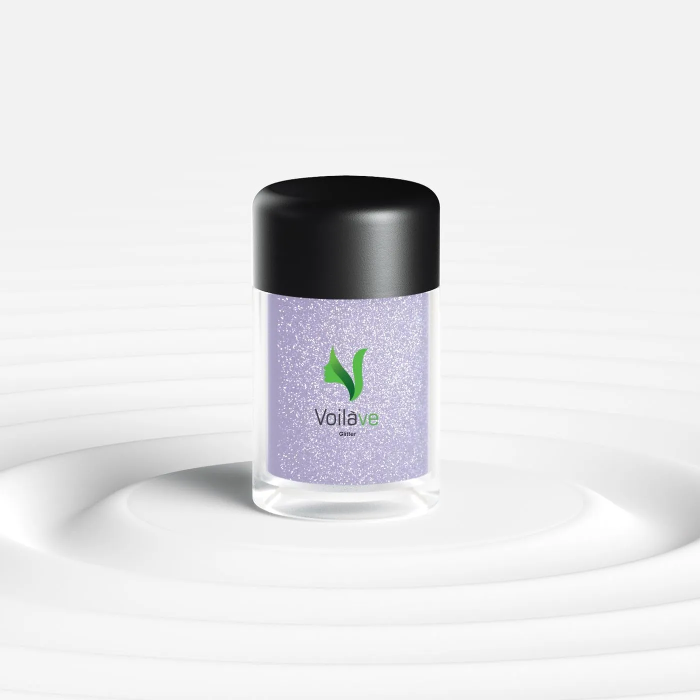 VoilaVe Lilac Glitter – Fine Cosmetic Glitter for Face, Eyes, Lips, Nails & Body – Makeup, Nail Art, Festival, DIY – Long-Lasting, Made in Canada – 5g