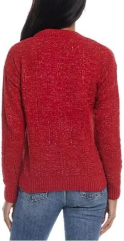 Weatherproof Vintage Women's Chenille Holiday Pullover Sweater