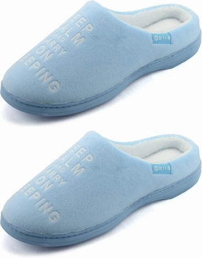 Women's Memory Foam Slippers Comfort Fuzzy Plush/Coral Fleece Lined Pink/Grey/Black House Shoes with Anti-Skid Sole, Indoor&Outdoor