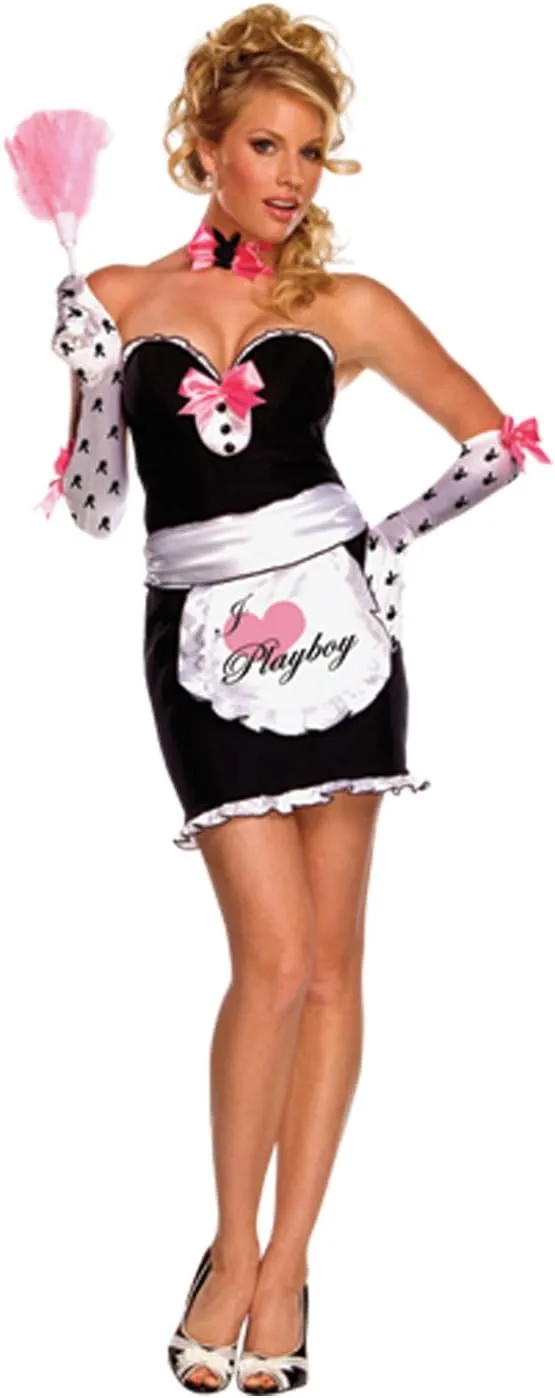 Women's Playboy Mansion Maid Costume