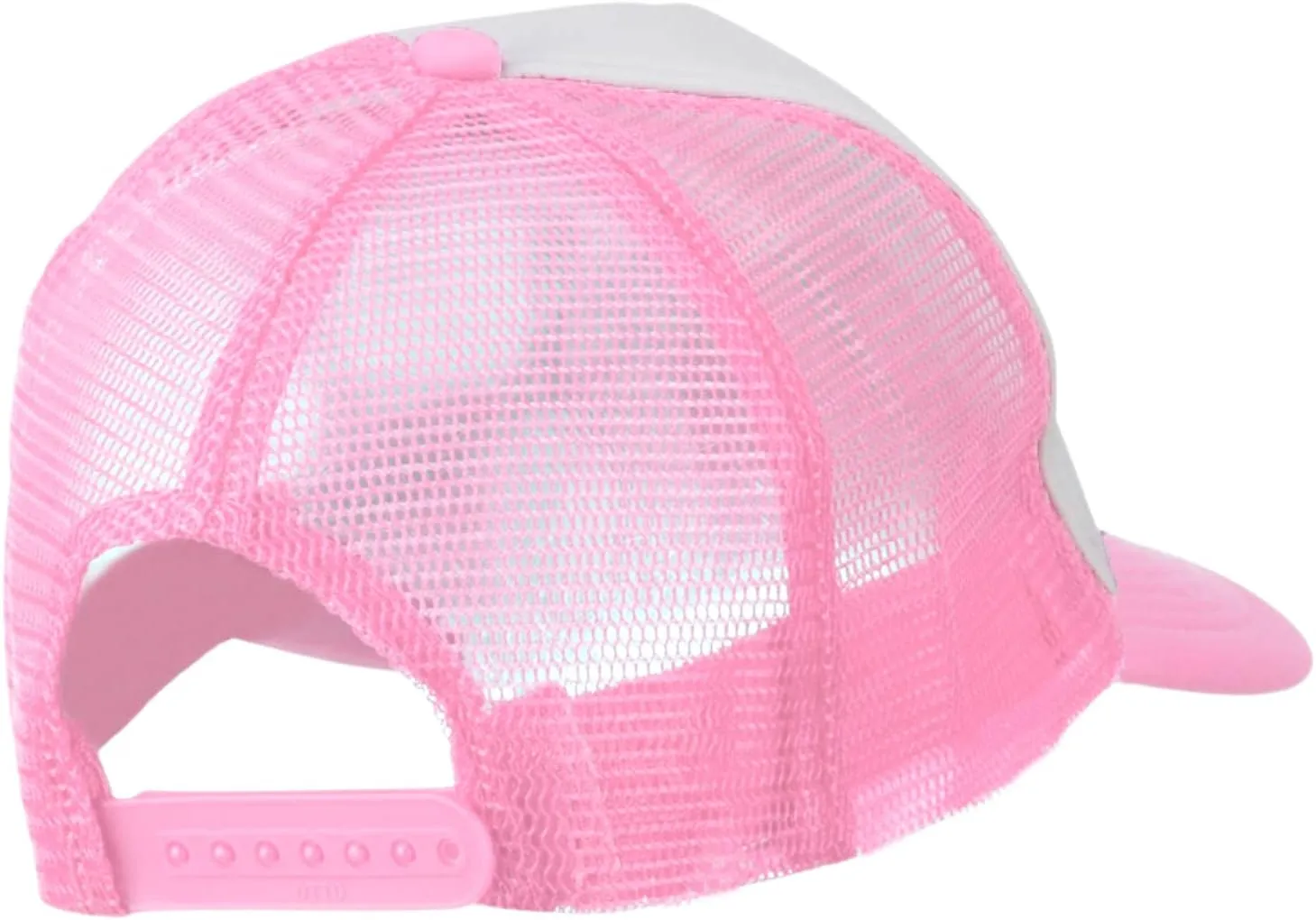 Womens Trucker Hat Mesh Neon Preppy Hats with Sequins Smile Patch Y2K Hat Retro Baseball Cap