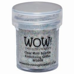 WOW Embossing Powders - Clear Multi Sparkle Embossing Glitter