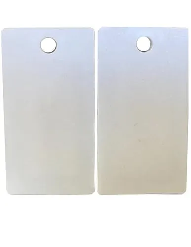 X-Ray Markers (Plastic) - Blue/Red Glitter, Left & Right Set, 1/2" Lead Letters "L" & "R"
