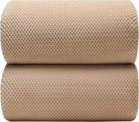 YTYC Towels,39x78 Inch Oversized Bath Sheets Towels for Adults Luxury Bath Towels Extra Large Sets for Bathroom Super Soft Highly Absorbent Microfiber 80% Polyester (Beige,2 Piece)