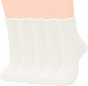 Zando Women's Soft Fuzzy Socks - Thick, Warm, Fluffy, Comfy Home Sleeping Socks