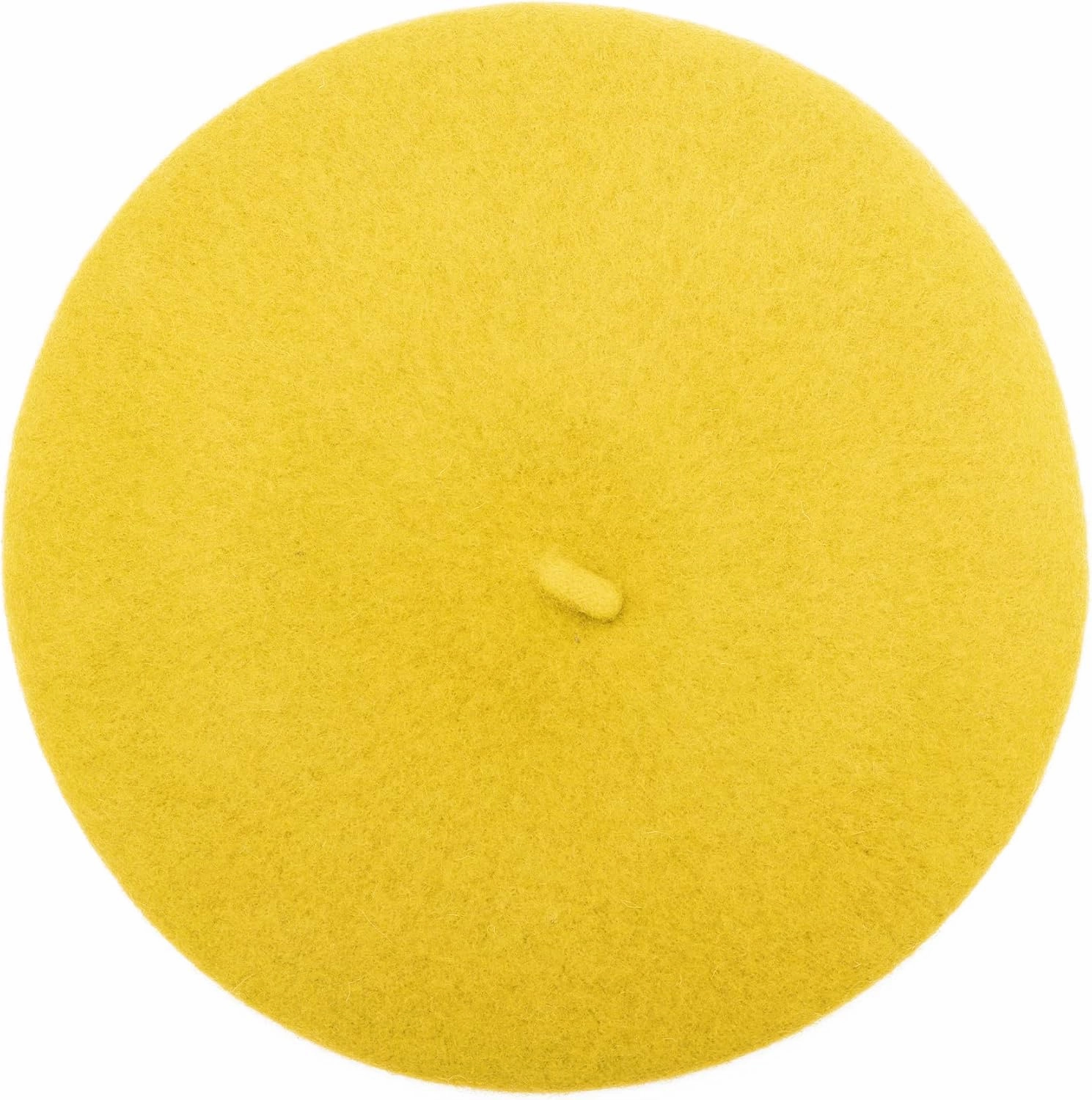 ZLYC Wool French Beret Hat Solid Color Beret Cap for Women Girls